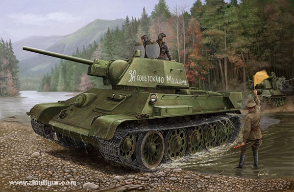 Hobby Boss T-34/76 Tank, Model 1943, Factory No. 112