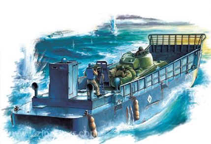Hobby Boss USN LCM-3 Landungsboot