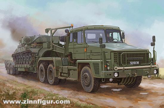 Hobby Boss Scammell Commander mit 62 t Crane Fruehauf Anhänger