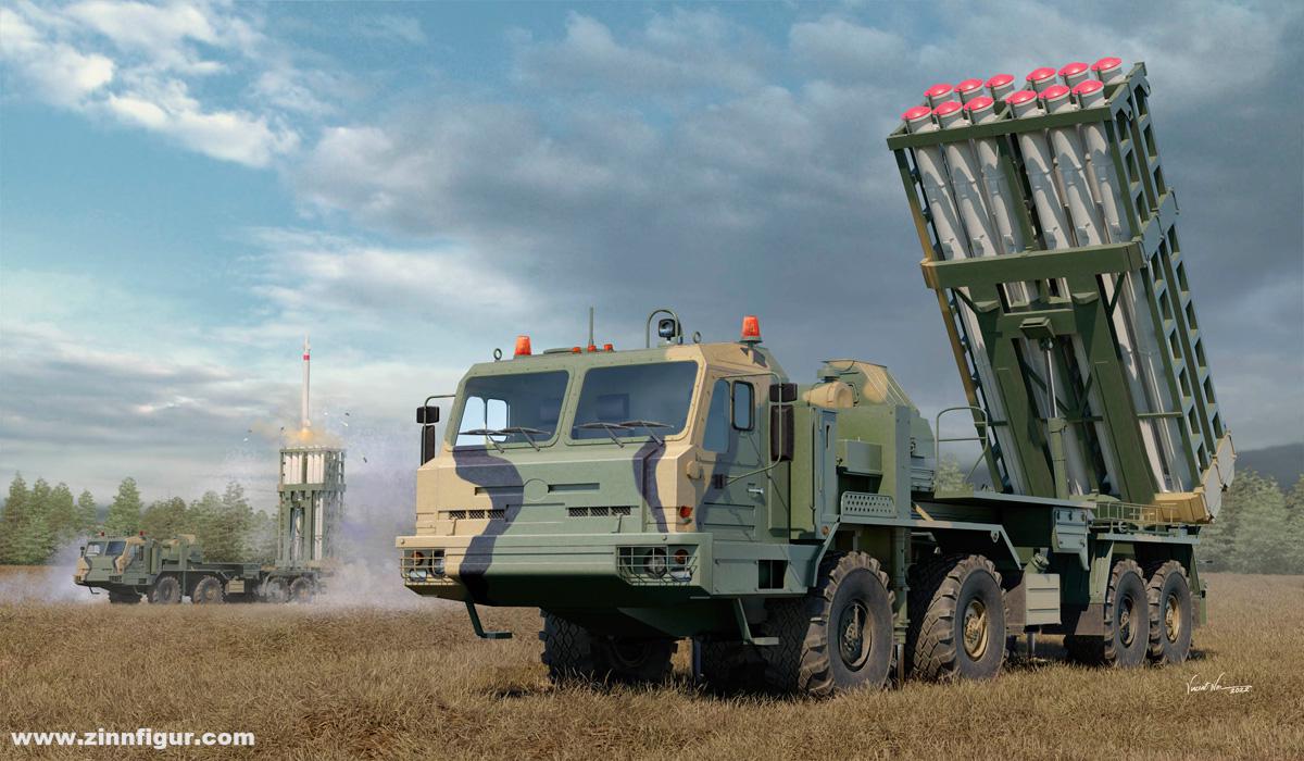 Hobby Boss 9M96 of 50P6E TEL S350E Vityaz