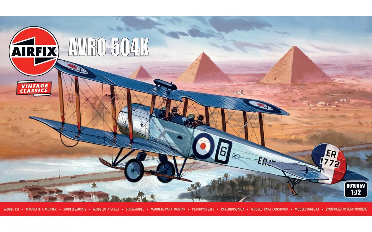 Airfix Avro 504K - Vintage Classics