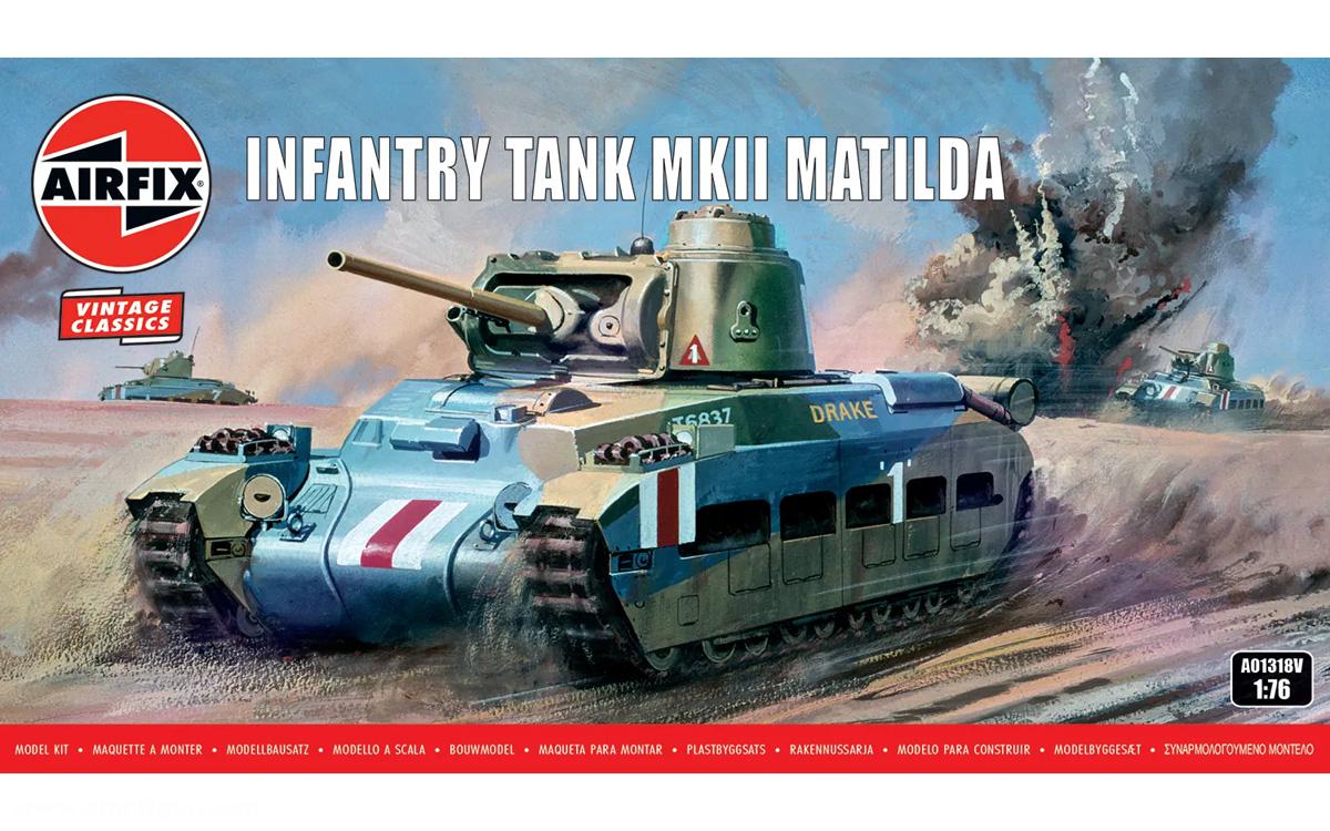 Airfix Infantry Tank Mk.II Matilda - Vintage Classics