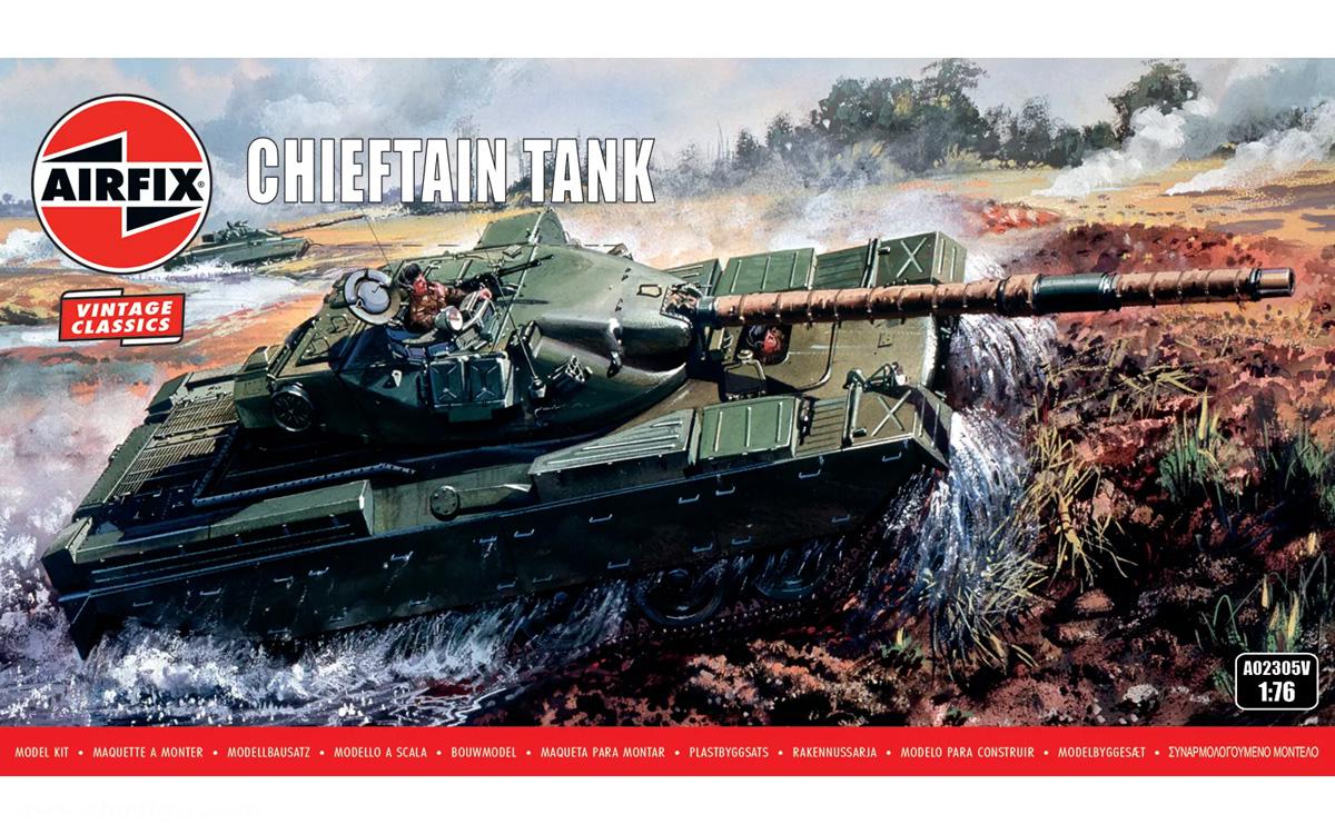 Airfix Chieftain Tank - Vintage Classics