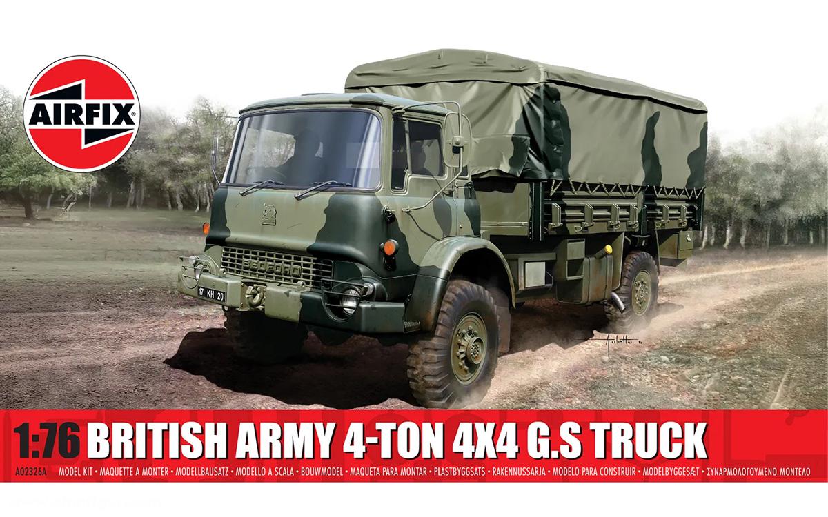 Airfix British Army 4-ton 4x4 G.S Truck