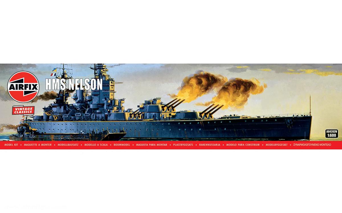 Airfix HMS Nelson - Vintage Classics