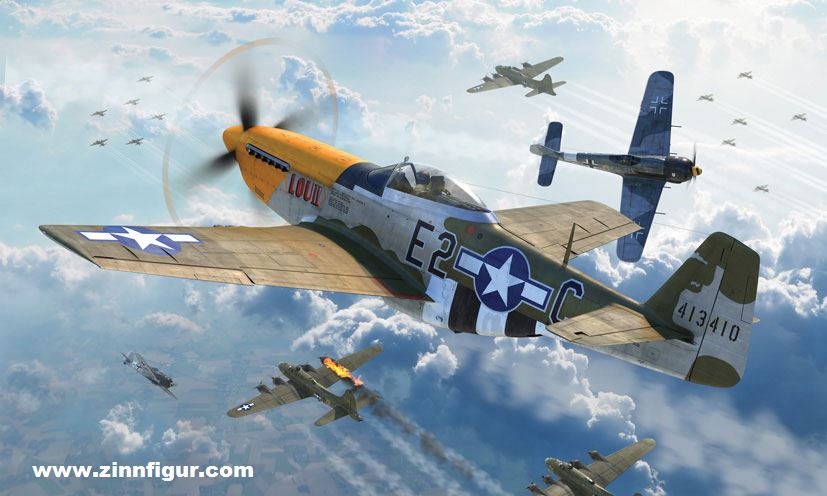 Airfix North American P-51D Mustang 'Filletless Tails'