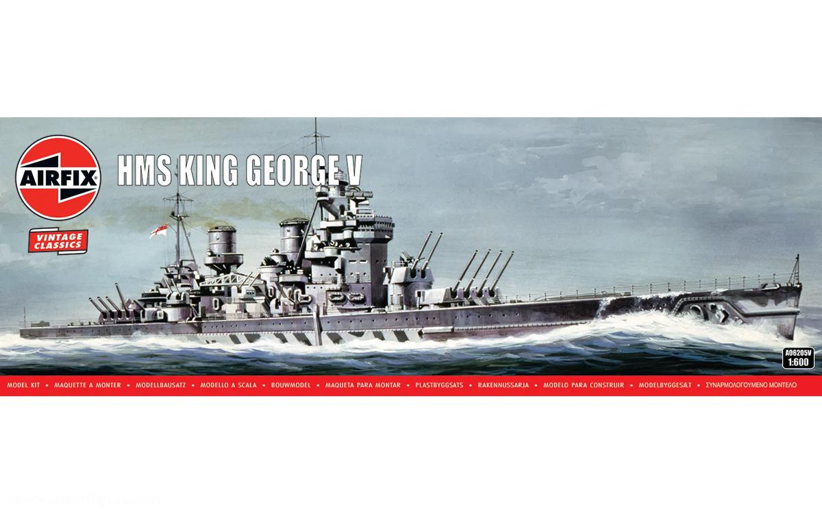 Airfix HMS King George V - Vintage Classics