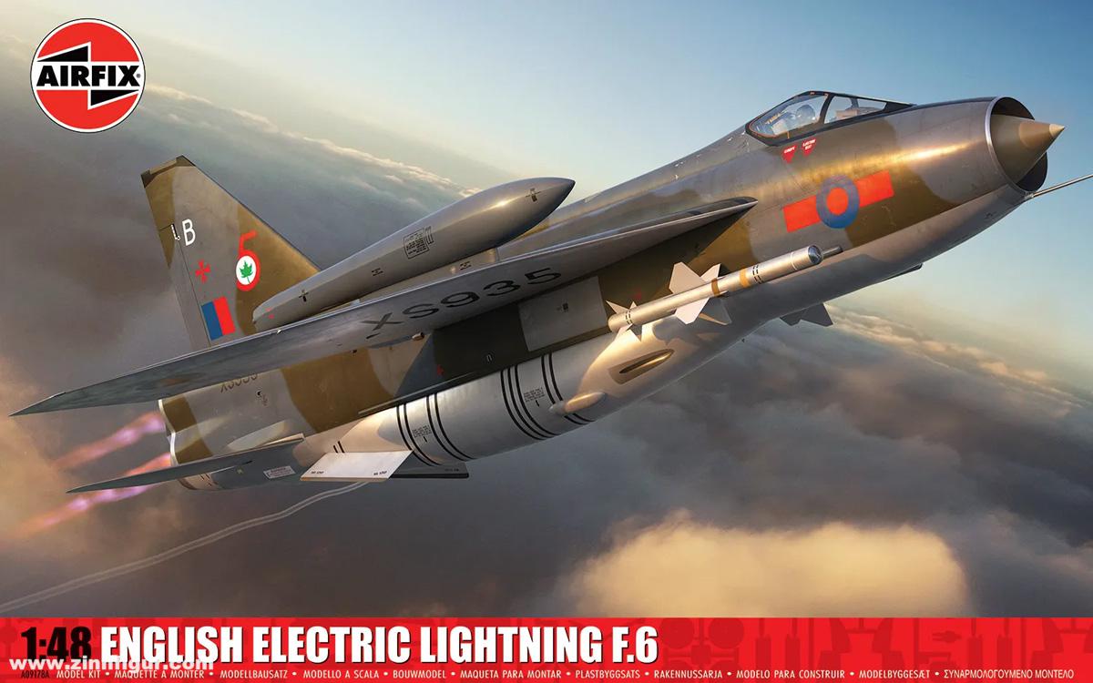 Airfix English Electric Lightning F.6