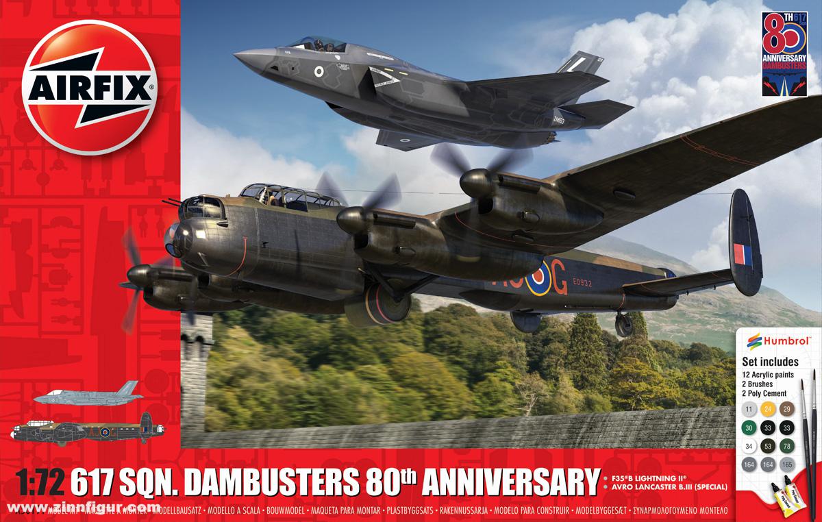 Airfix 80 Jahre 617 Squadron Dambusters - Geschenkset