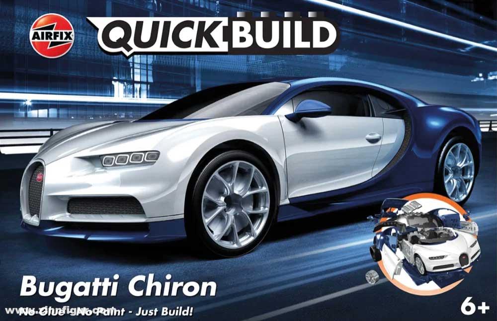 Airfix Bugatti Chiron 'Schwarz' - Quickbuild