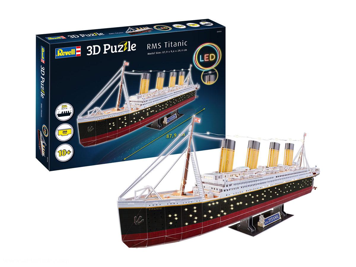 Revell Titanic LED Edition - 3D Puzzle