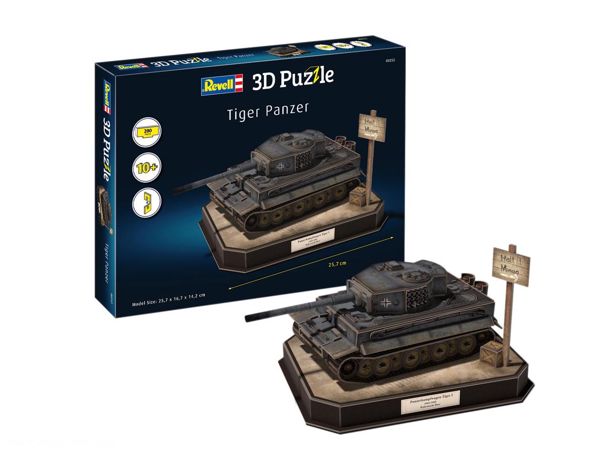 Revell Deutscher Panzer 'Tiger I' Revell 3D Puzzle