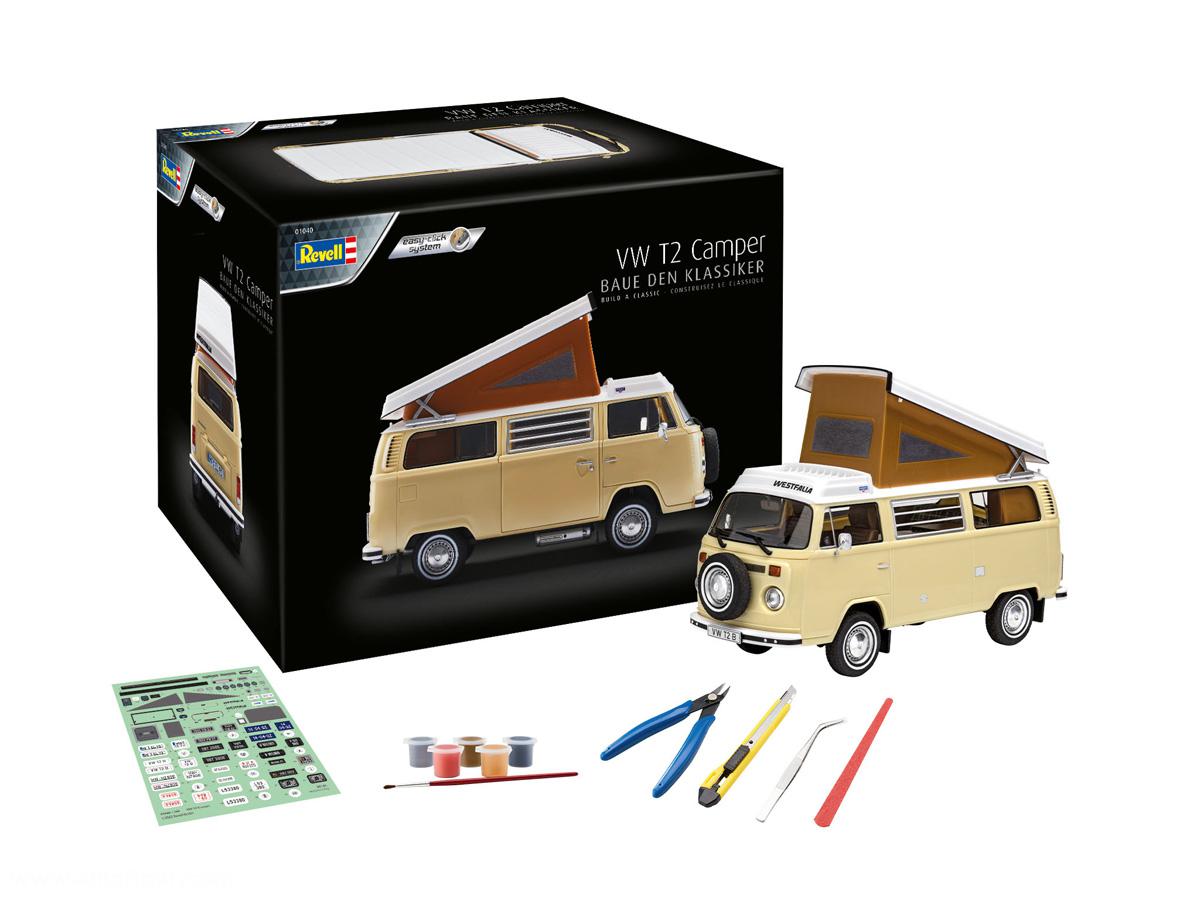Revell VW T2 Camper Adventskalender - Easy-Click-System