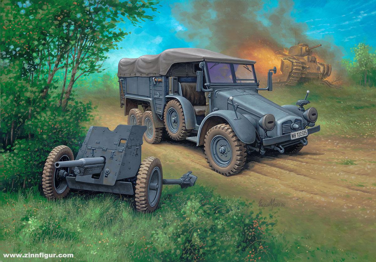 Revell Krupp Protze Kfz.69 mit 3,7 cm PaK