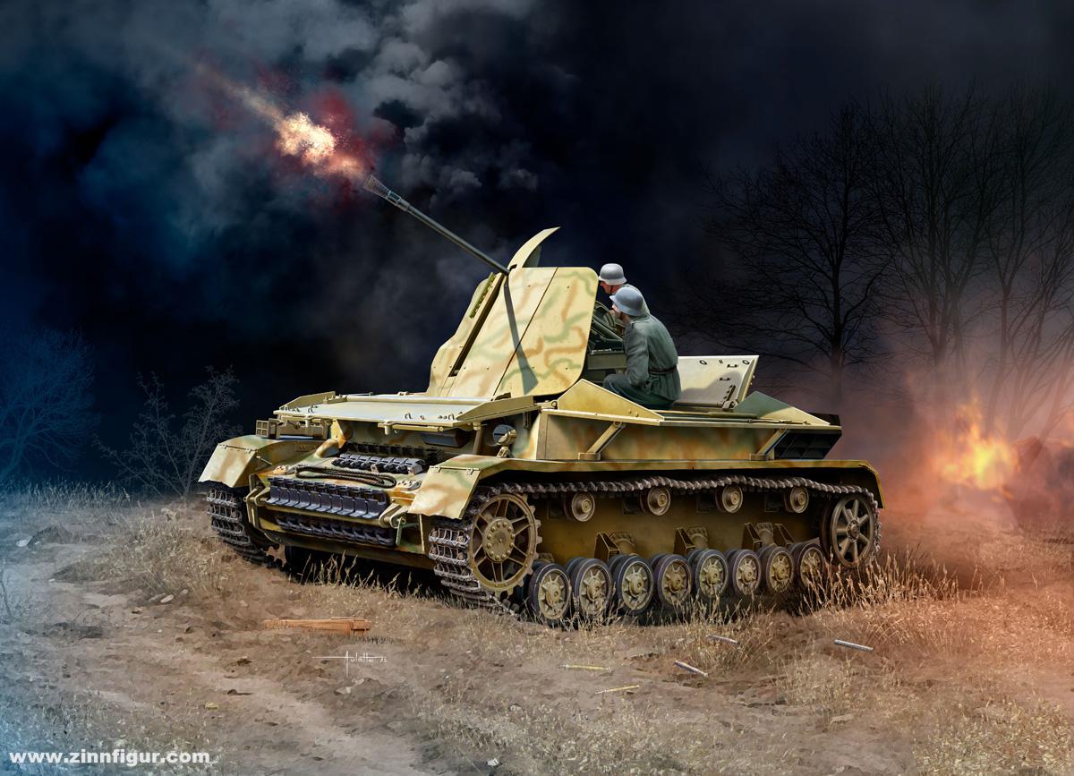 Revell Flakpanzer IV Möbelwagen 3,7 cm Flak 43