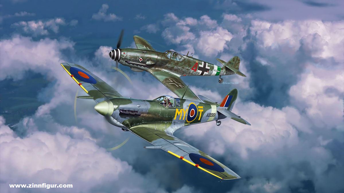 Revell Bf 109G-10 & Spitfire - Combat Set