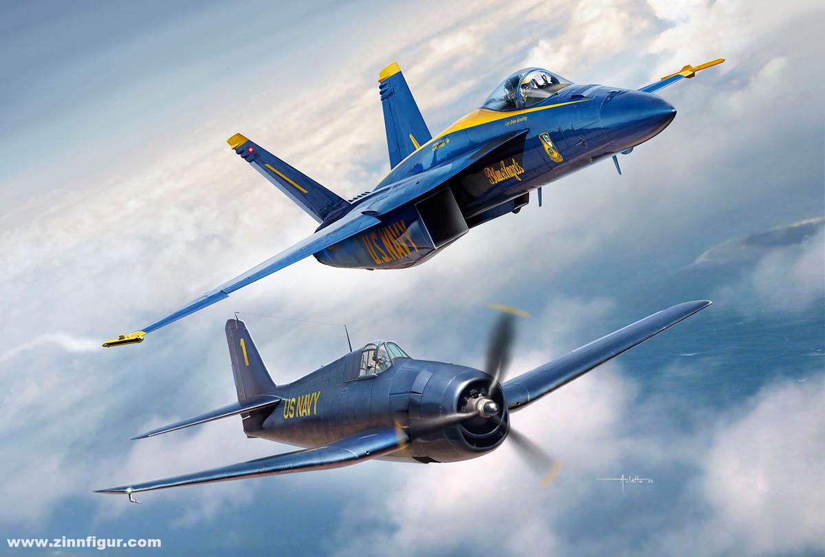 Revell Geschenkset 'Blue Angels - 80 Jahre'