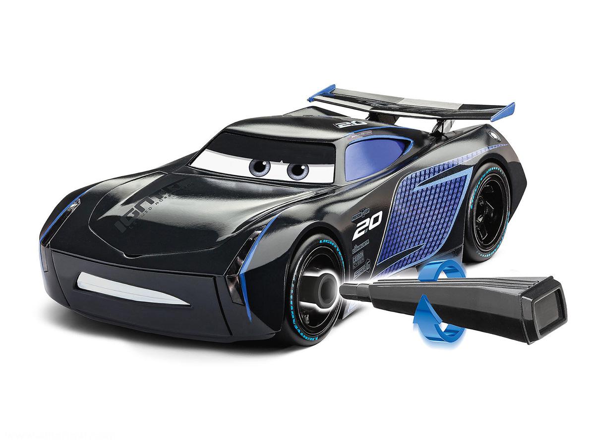 Revell Jackson Storm Disney-Cars Auto mit Licht & Sound
