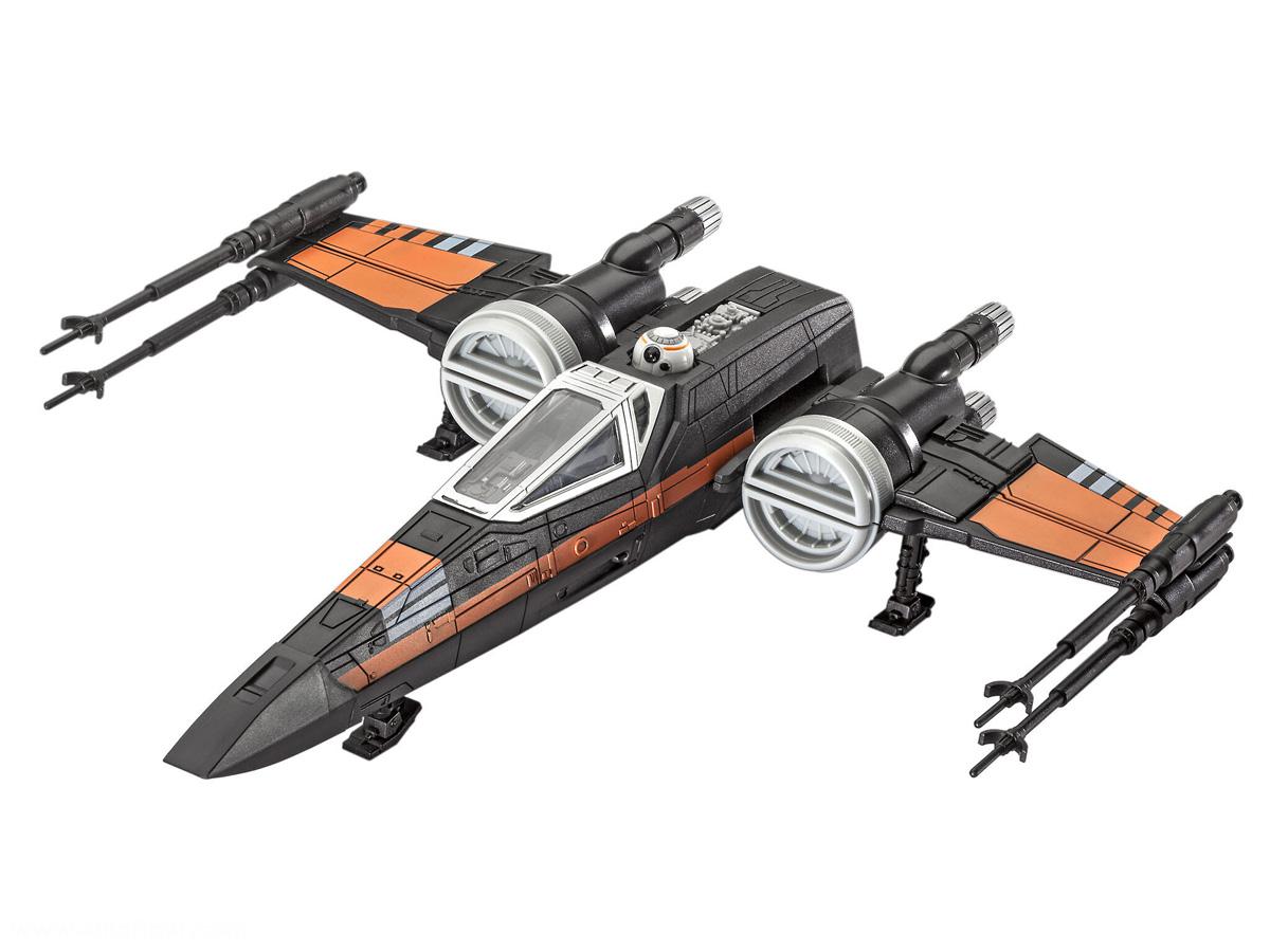 Revell Poe's X-Wing Fighter (w/Sound): Build & Play