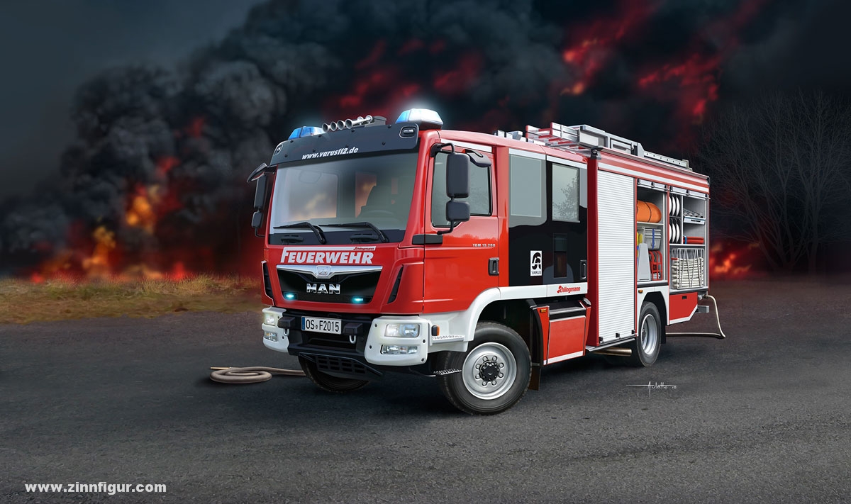 Revell Schlingmann HLF 20 Varus 4x4 Feuerwehr