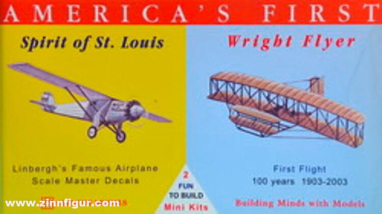 Glencoe Models Wright Flyer und Spirit of St. Louis