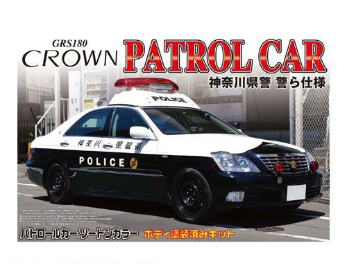 Aoshima Crown GRS180 Patrol Car