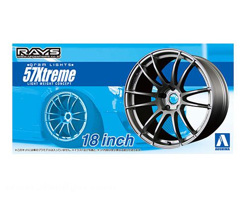 Aoshima GRAM LIGHTS 57 EXTREME 18inch Felgen