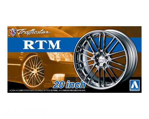 Aoshima #38 Trafficstar RTM 20 Inch Felgen