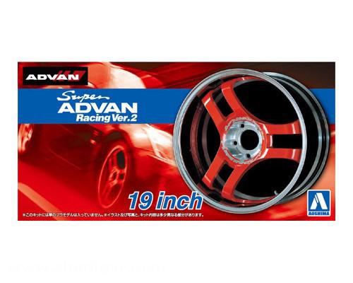 Aoshima Super Advan Racing Ver.2 19 Inch Felgen