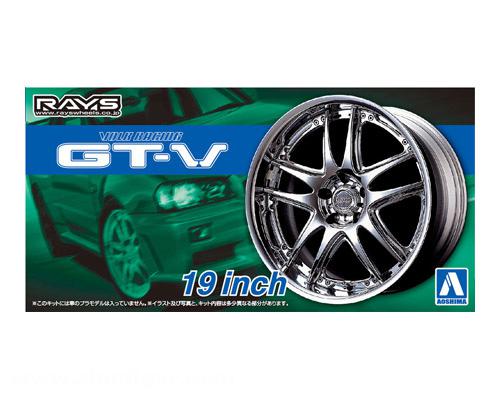Aoshima Volk Racing GT-V 19 Inch Felgen
