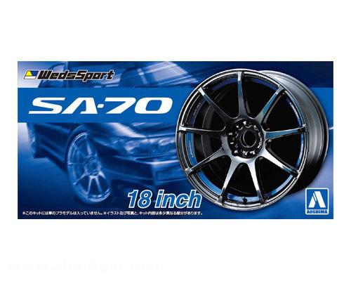 Aoshima WedsSport SA-70 18 Inch Felgen