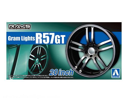 Aoshima Rays Gram Ligths R57GT 20 Inch Felgen