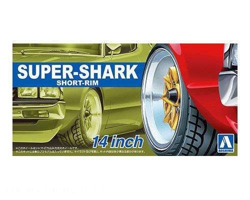 Aoshima Super-Shark Short-Rim 14 Inch Felgen