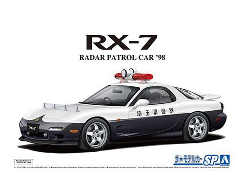 Aoshima Mazda FD3S RX-7 Radar Patrol Car 1998