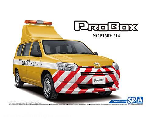 Aoshima Toyota NCP160V ProBox '14 Patrol Car