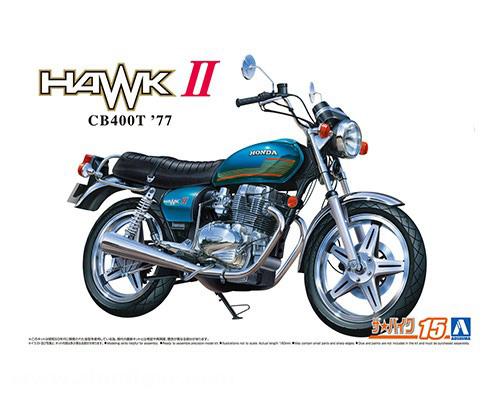 Aoshima Honda CB400T Hawk-II '77