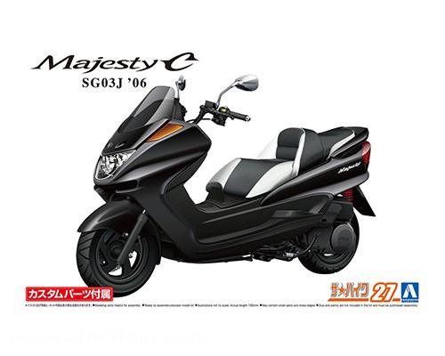 Aoshima Yamaha SG03J Majesty C '06 mit Custom Parts