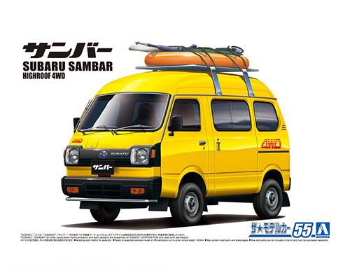 Aoshima Subaru TT1 Sambar High-Roof 4WD 1980
