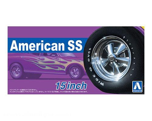 Aoshima American SS 15 Inch Felgen