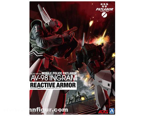 Aoshima Mobile Police PATLABOR AV-98 INGRAM REACTIVE ARMOR