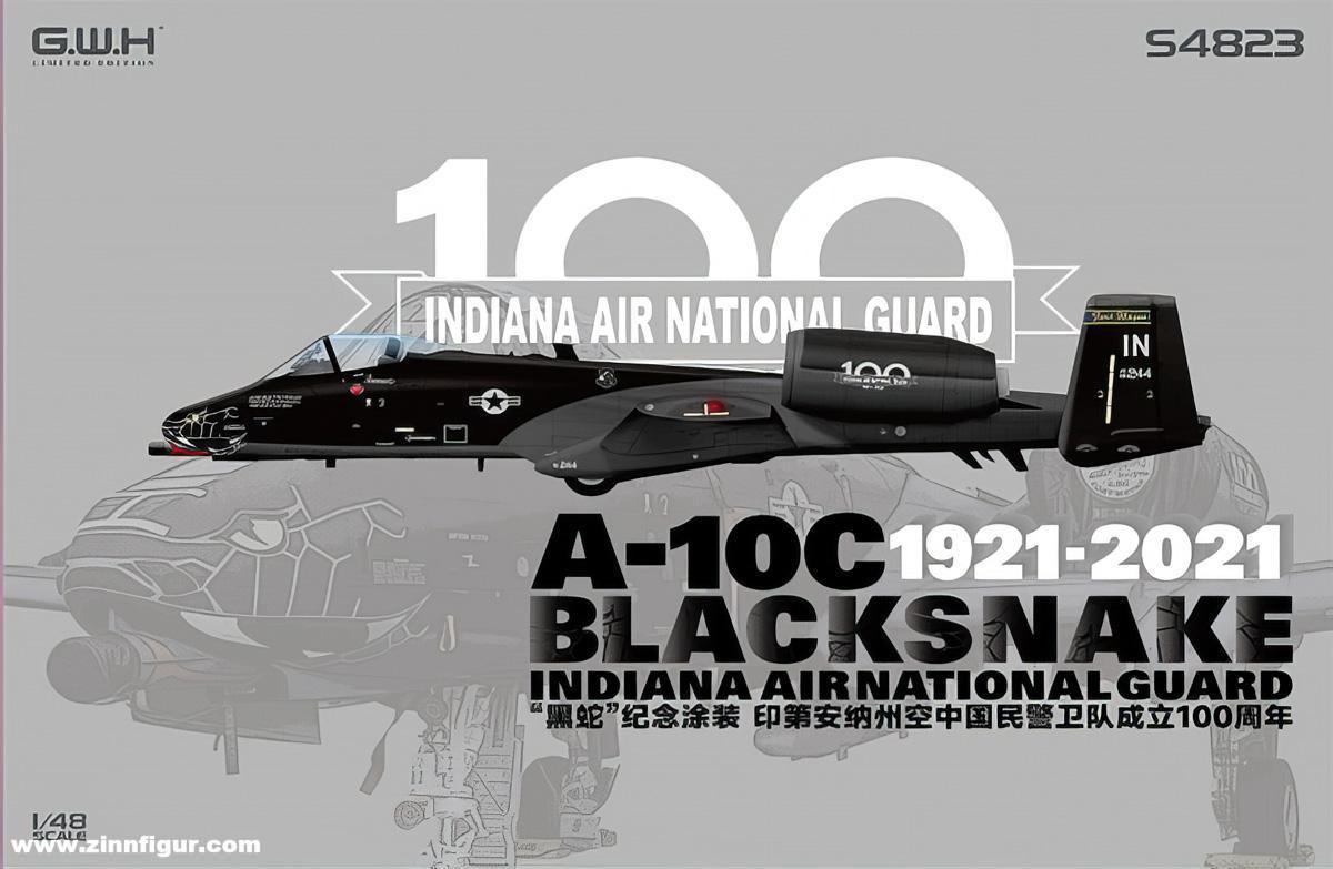 Lion Roar / Great Wall Hobby A-10C 'Blacksnake Indiana Air National Guard 1921-2021'