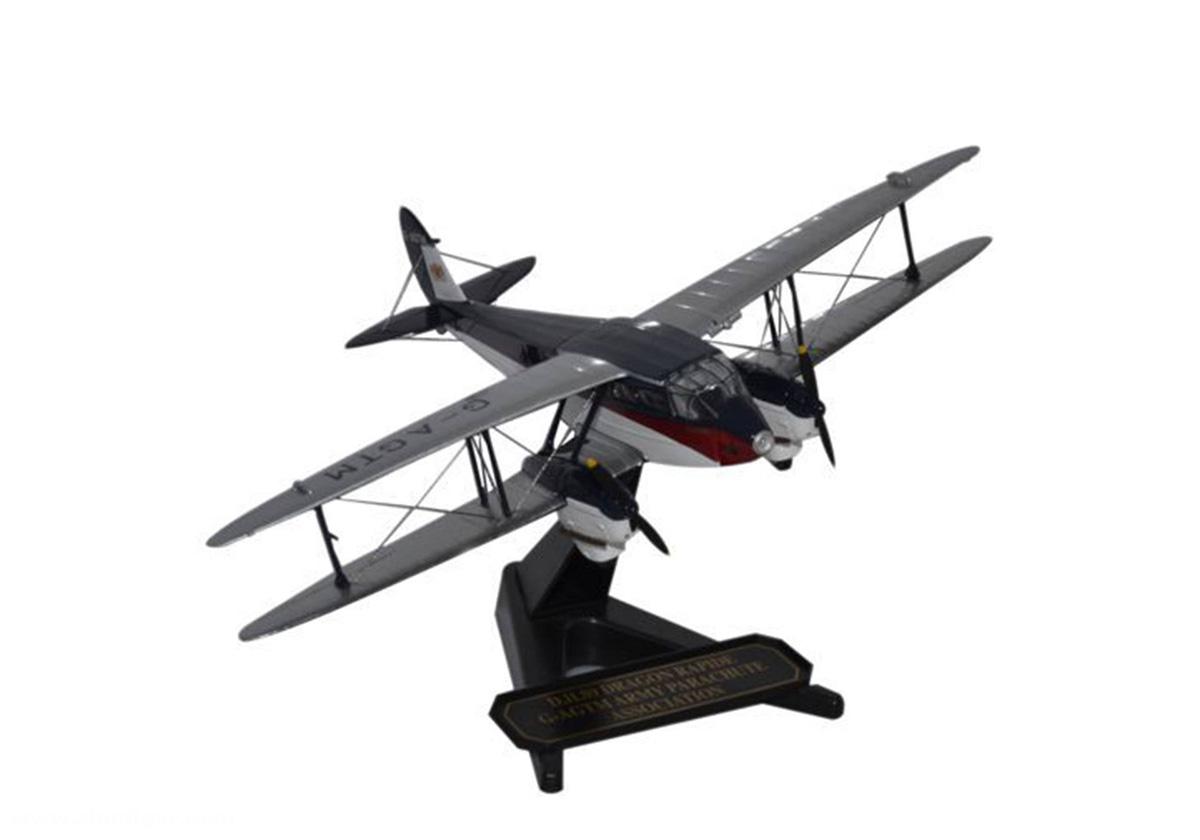 Oxford Diecast Ltd. Royal Army Parachute Association DH Dragon Rapide G-AGTM Army Parachute Association
