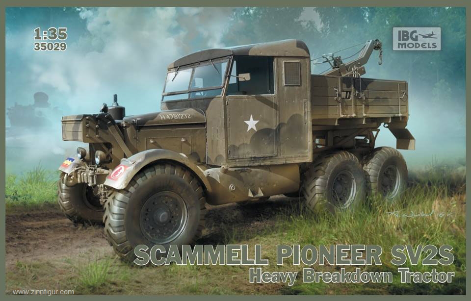 IBG Scammell Pioneer SV2S Schweres-Bergefahrzeug