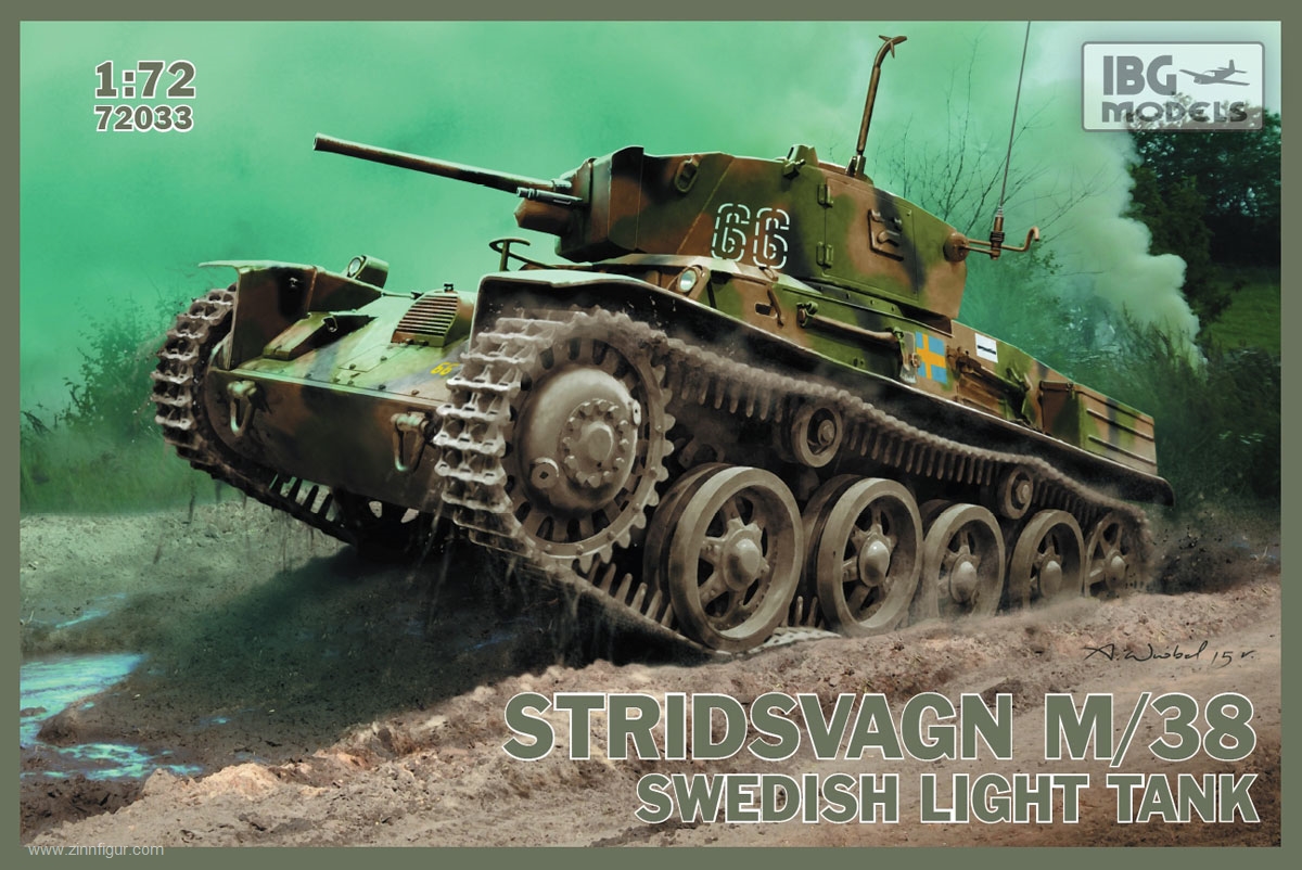 IBG Stridsvagn M/38 Schwedischer Leichter Panzer
