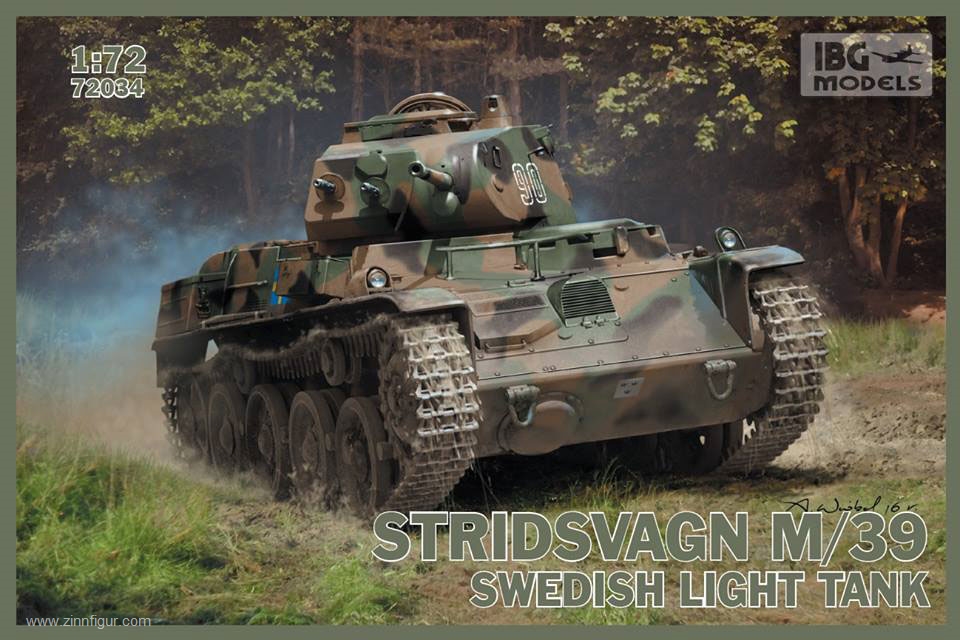 IBG Stridsvagn M/39 Schwedischer Leichter Panzer