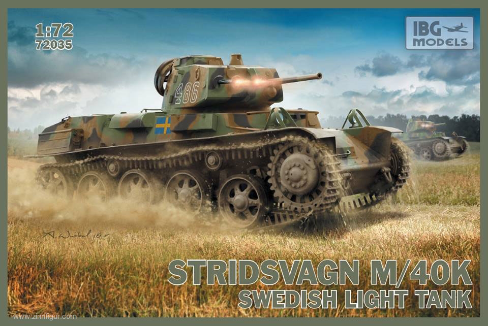 IBG Stridsvagn M/40 K Schwedischer Leichter Panzer
