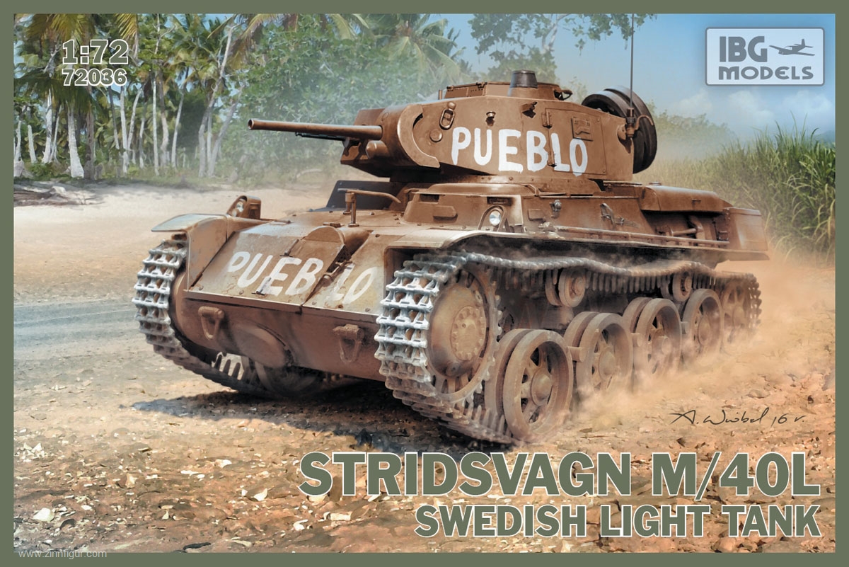 IBG Stridvagn M/40 L Schwedischer Leichter Panzer