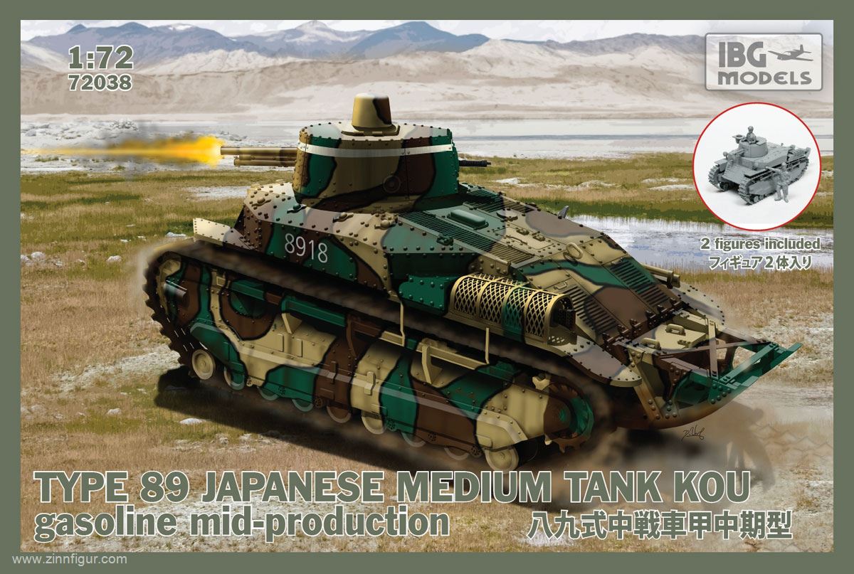 IBG Type 89 KOU mittlere Produktion - Japanischer mittlerer Panzer