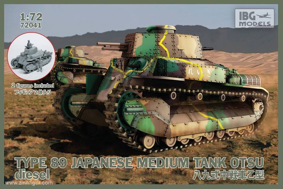 IBG Type 89 letzte Produktion - Japanischer mittlerer Panzer