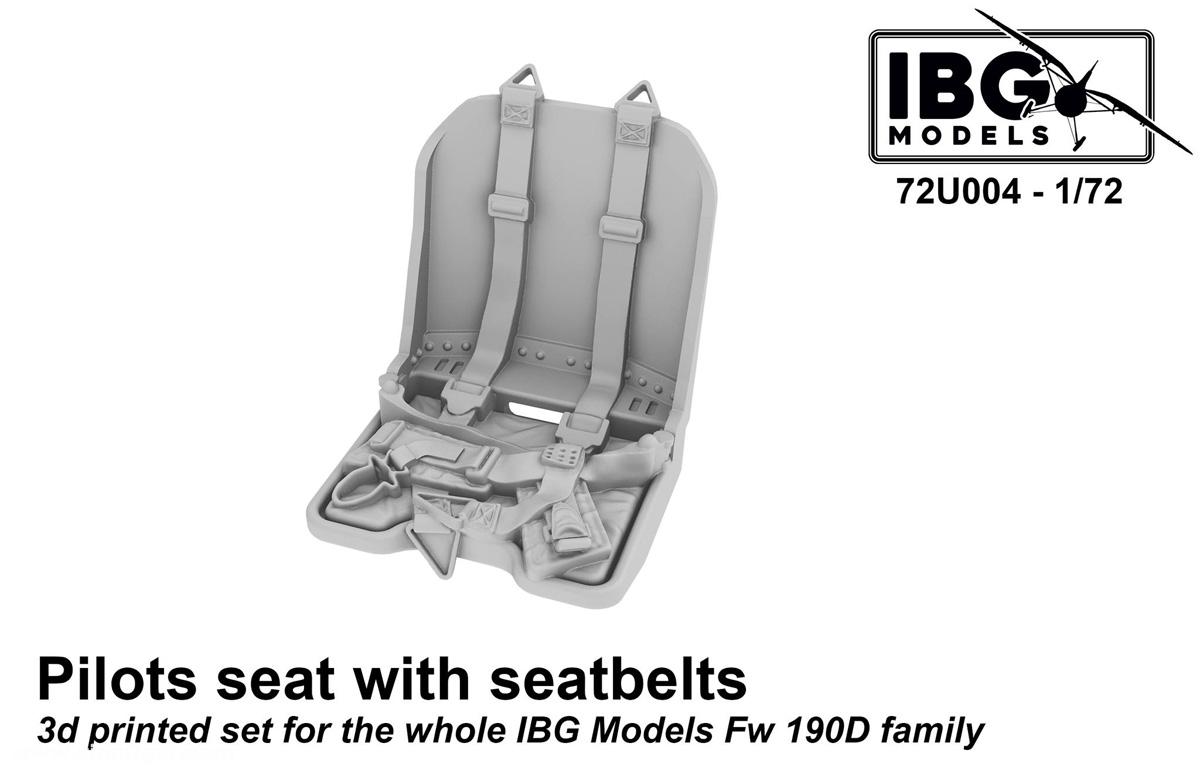 IBG Fw 190D Sitz mit Gurten